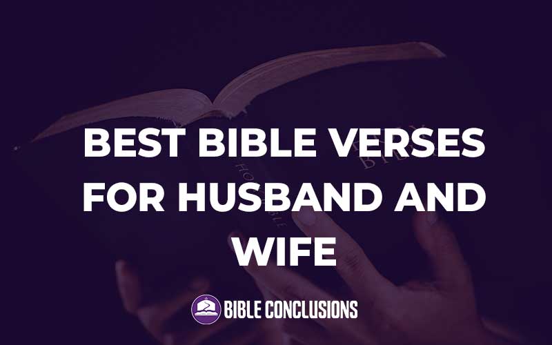 Bible Verses For Husband And Wife
