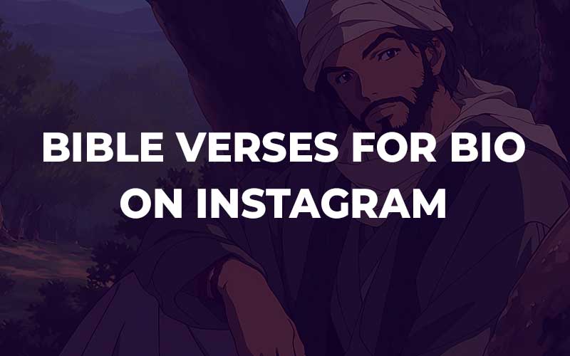 Bible Verses For Bio On Instagram