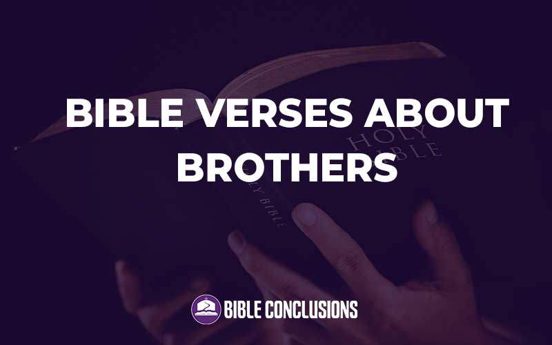Bible Verses About Brothers