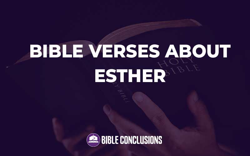 Bible Verses About Esther