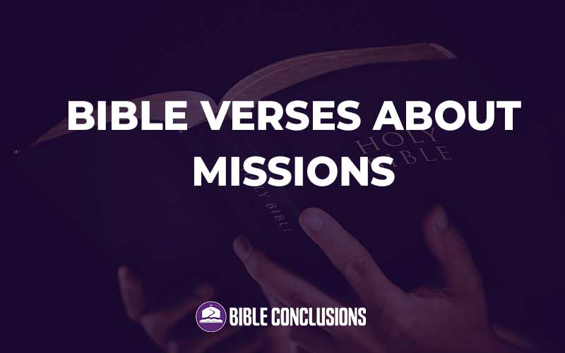 Bible Verses About Missions