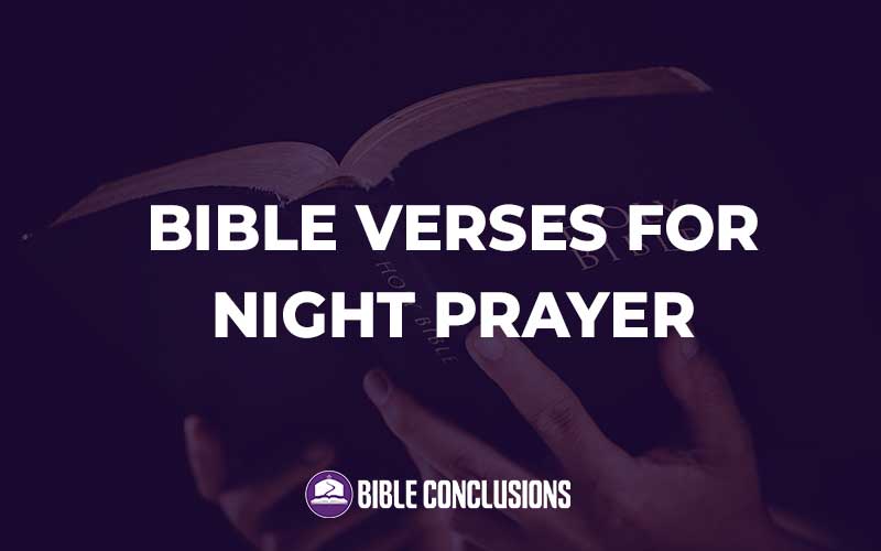 Bible Verses For Night Prayer