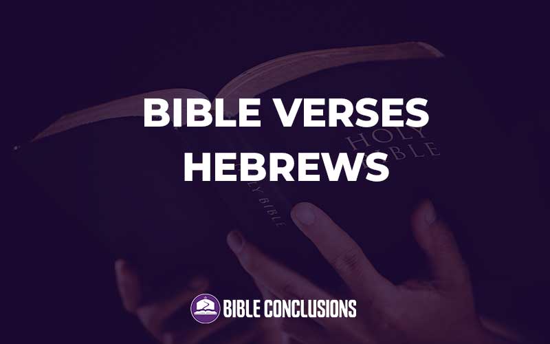Bible Verses Hebrews