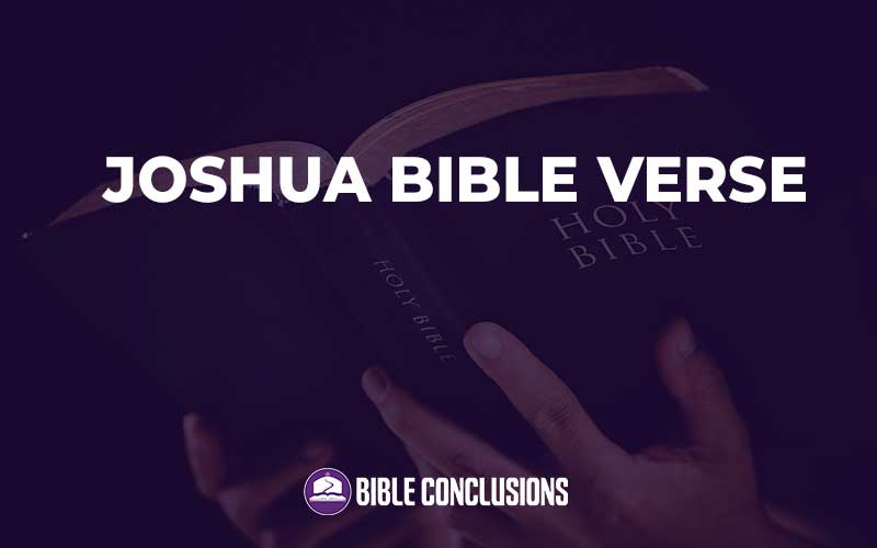 Joshua Bible Verse