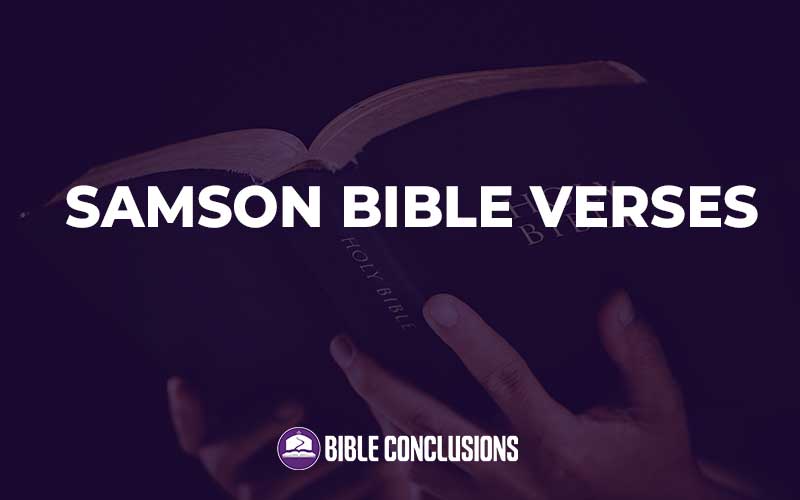 Samson Bible Verses