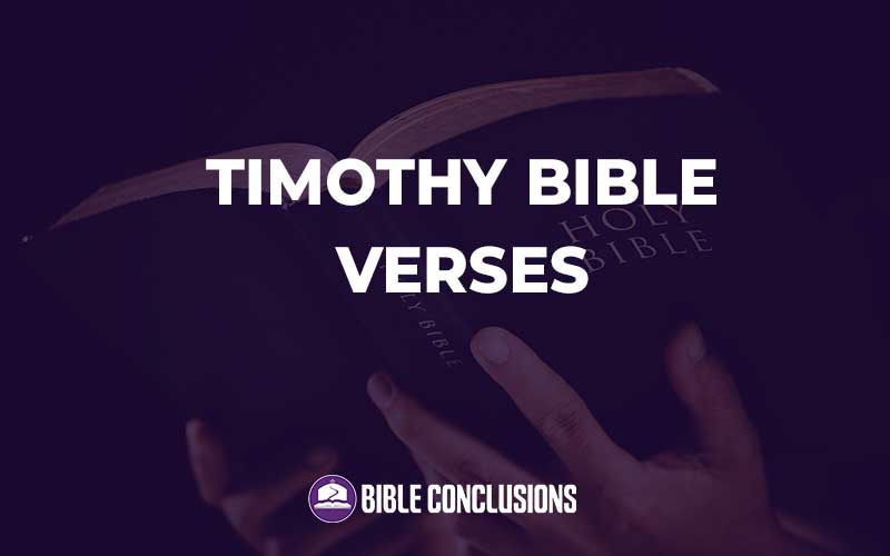 Timothy Bible Verses