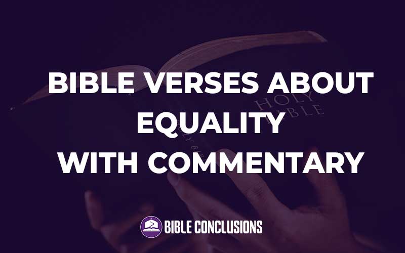 Bible Verses About Equality