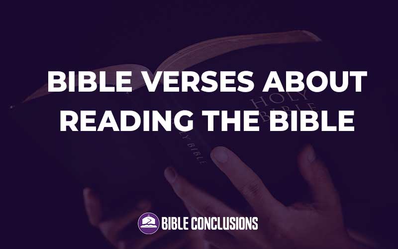 Bible Verses About Reading The Bible