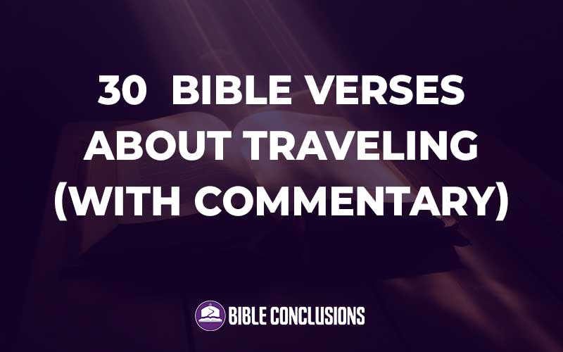 Bible Verses About Traveling