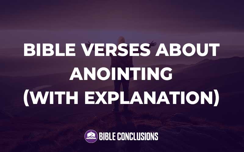 Bible Verses About Anointing