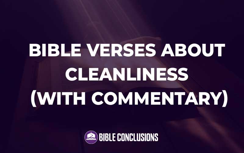 Bible Verses About Cleanliness