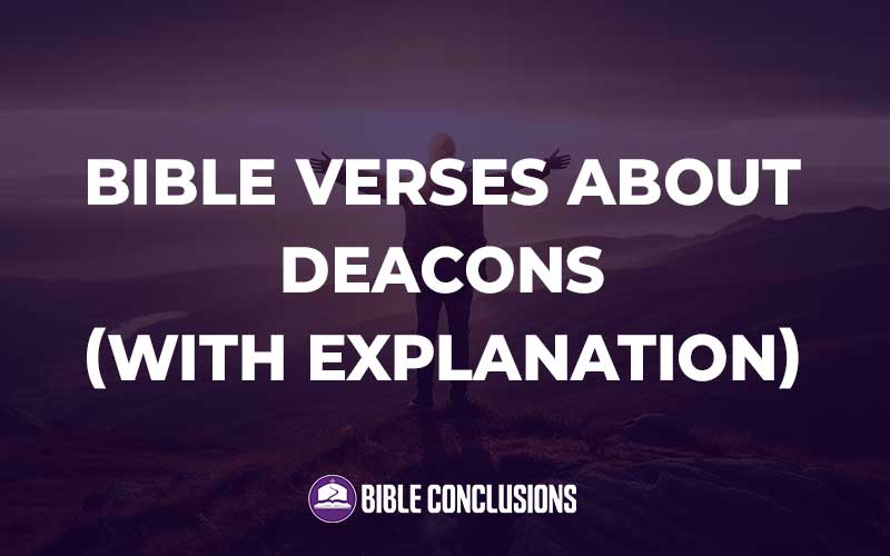 Bible Verses About Deacons