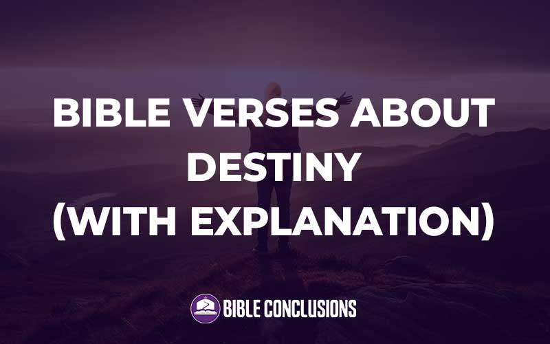 Bible Verses About Destiny