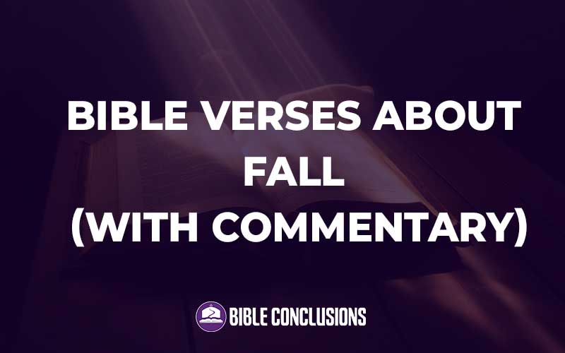 Bible Verses About Fall