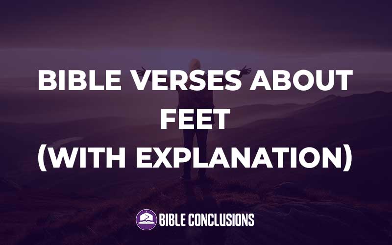 Bible Verses About Feet