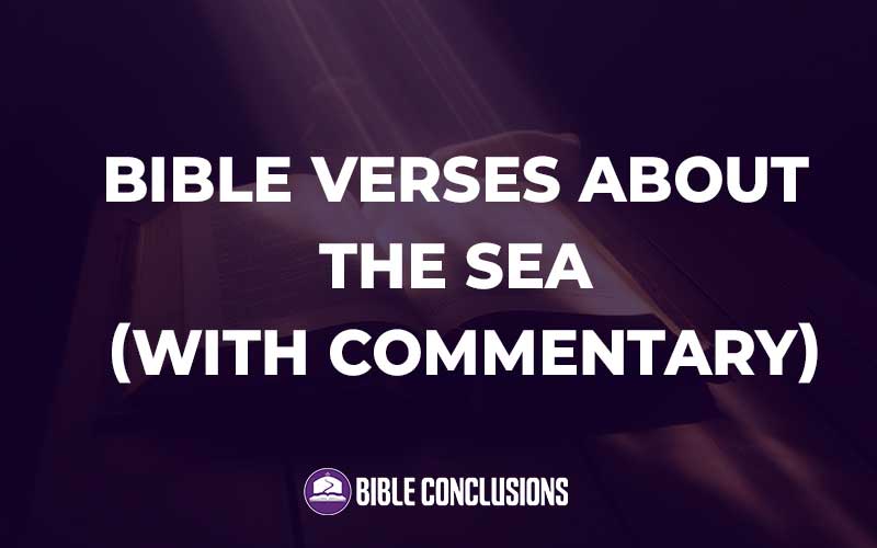 Bible Verses About The Sea