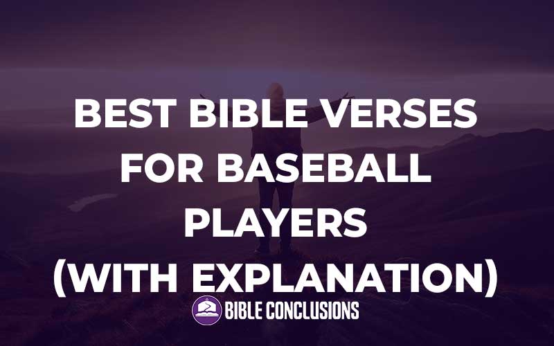 Bible Verses For Baseball Players