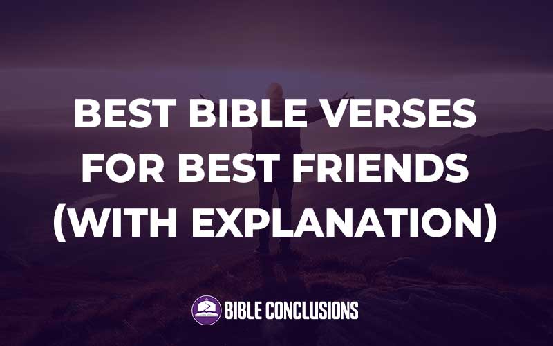 Bible Verses For Best Friends