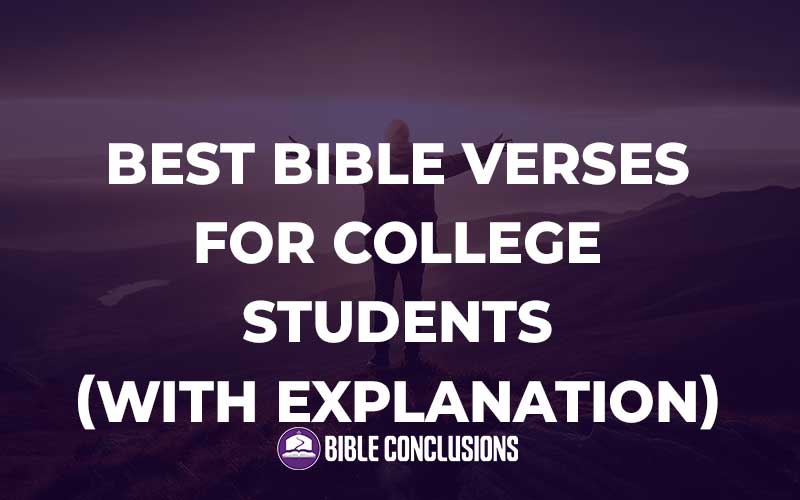 Bible Verses For College Students