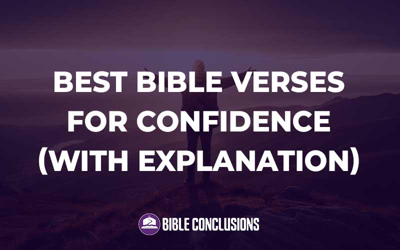 Bible Verses For Confidence