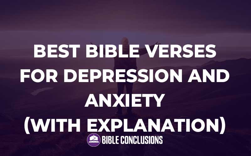 Bible Verses For Depression And Anxiety