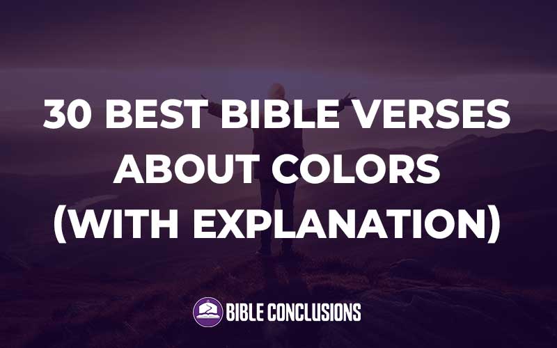 Bible Verses About Colors