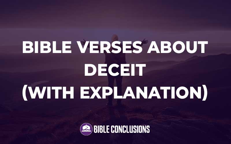 Bible Verses About Deceit