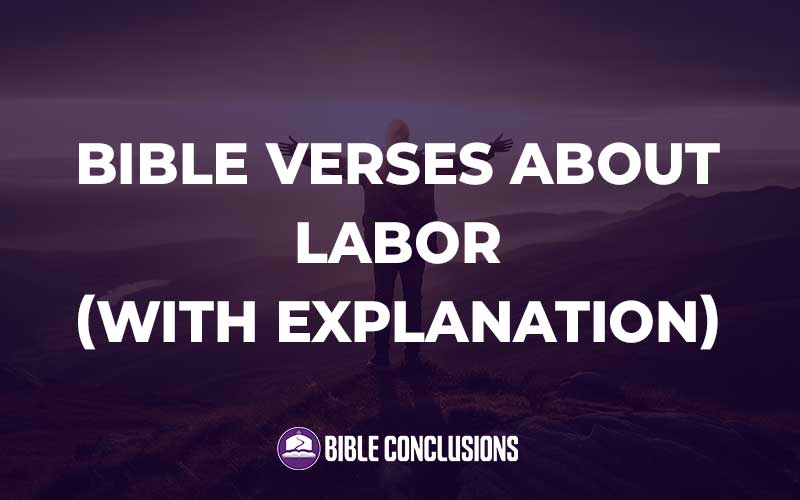 Bible Verses About Labor