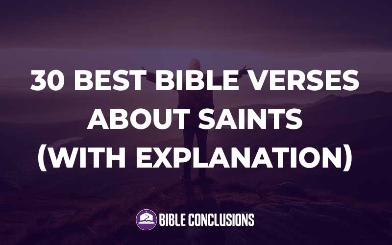 Bible Verses About Saints