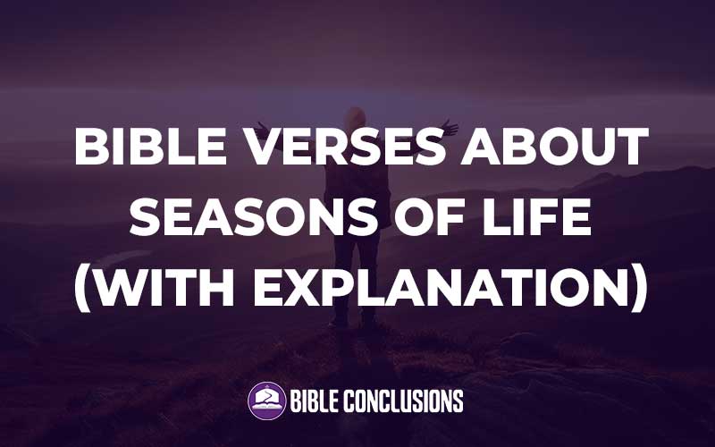 Bible Verses About Seasons Of Life