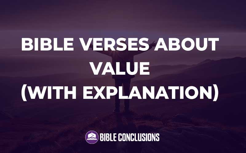 Bible Verses About Value