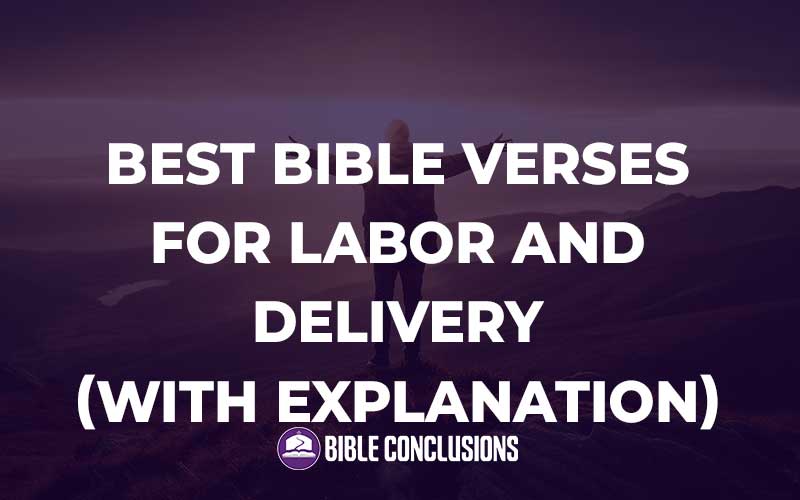 Best Bible Verses For Labor And Delivery