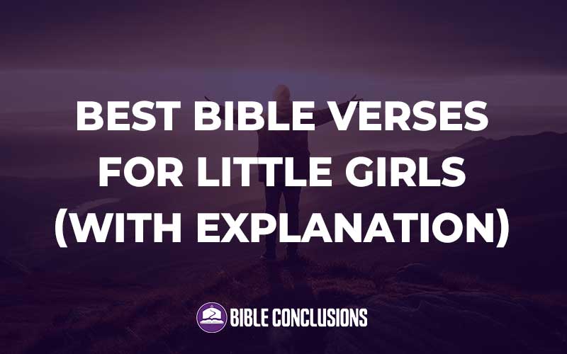 Best Bible Verses For Little Girls