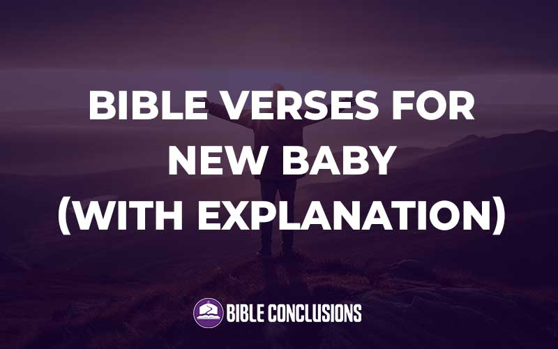 Bible Verses For New Baby