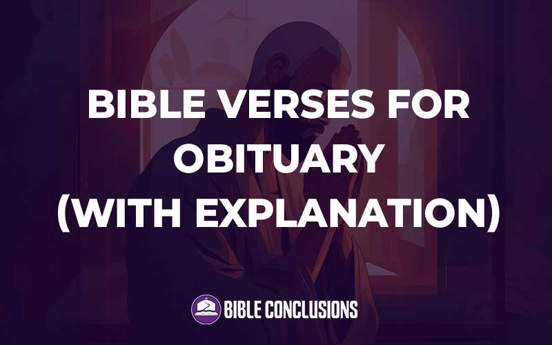 Bible Verses For Obituary