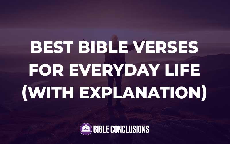 Bible Verses For Everyday Life