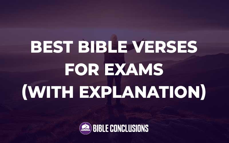 Bible Verses For Exams