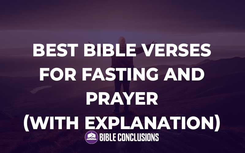 Bible Verses For Fasting And Prayer