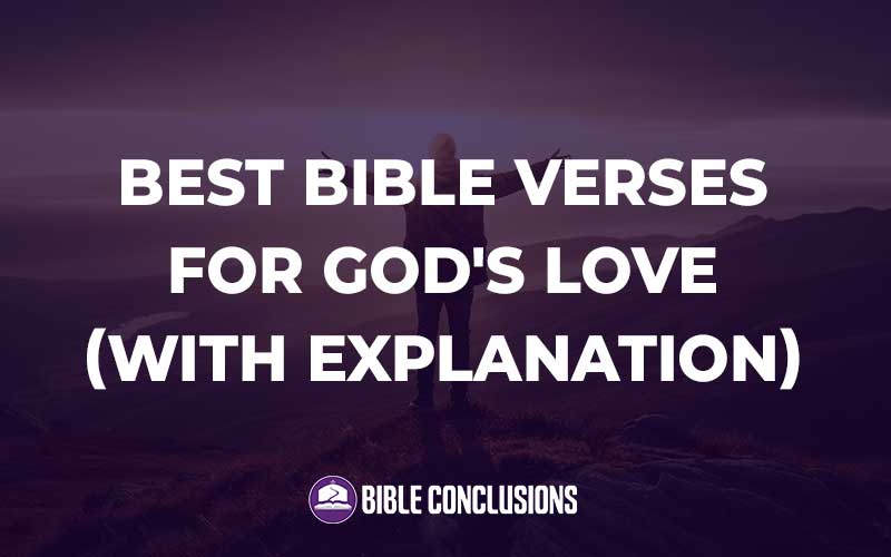 Bible Verses For God'S Love