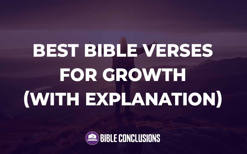 Best Bible Verses For Growth