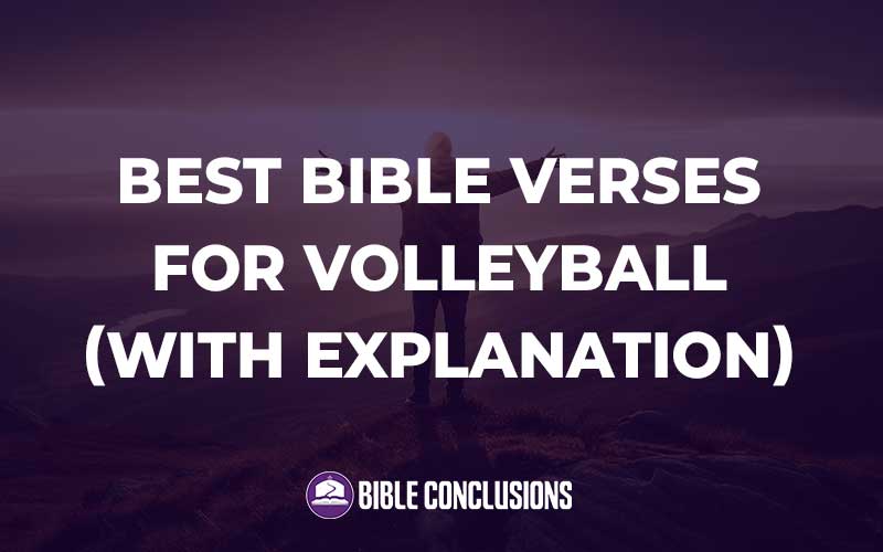 Bible Verses For Volleyball