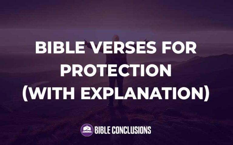 Commentary Position Protection 30 Powerful Best Bible Verses For Protection (With Commentary ...