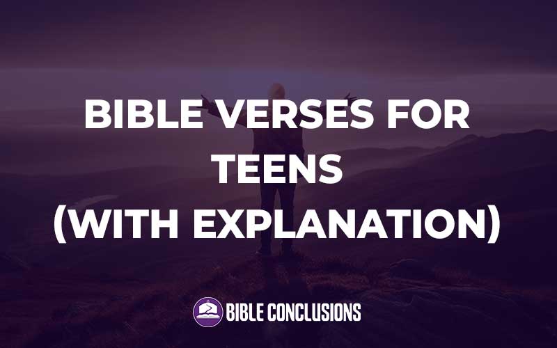 Bible Verses For Teens