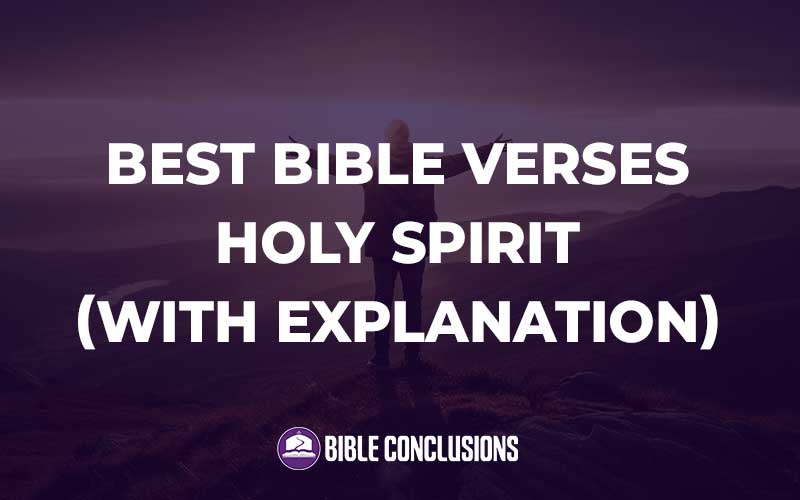 Best Bible Verses Holy Spirit