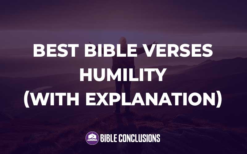 Best Bible Verses Humility