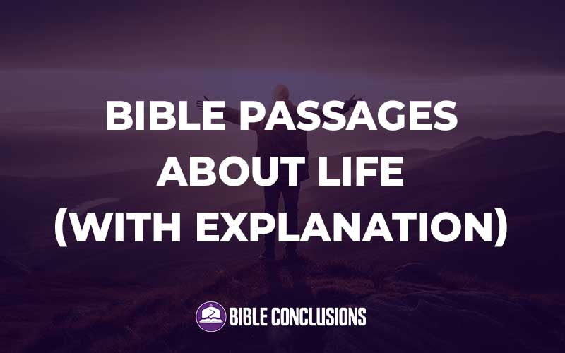 Bible Passages About Life