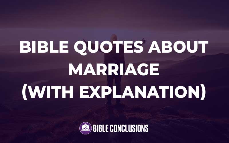 Bible Quotes About Marriage