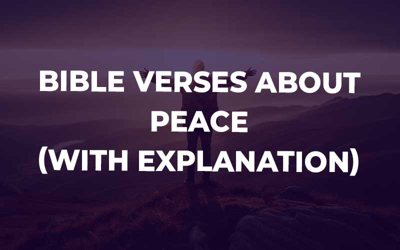 Bible Verses About Peace