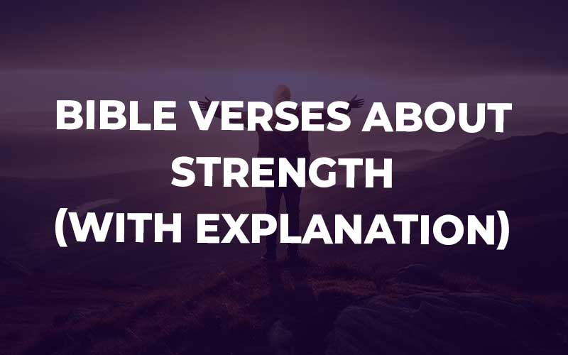 Bible Verses About Strength