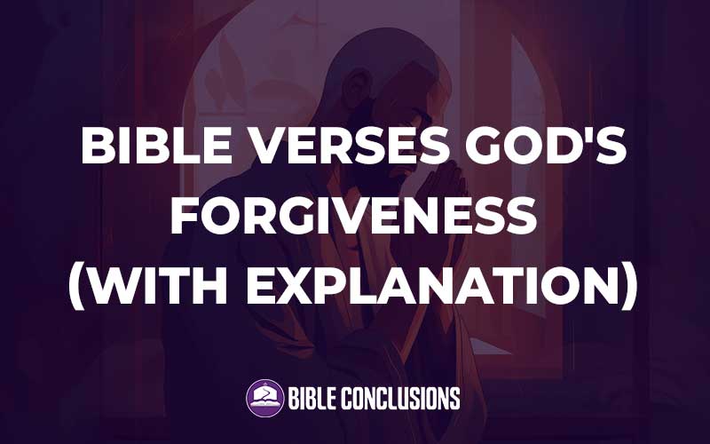 Bible Verses God'S Forgiveness